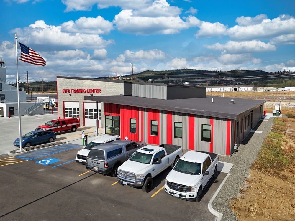 Spokane Valley Fire Department Training Facility - Garco Construction ...